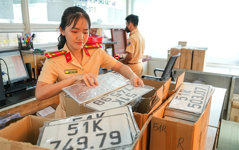 Các trường hợp cần đổi biển số xe sau sáp nhập tỉnh thành