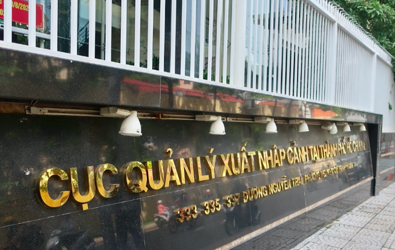 Cục Quản lý Xuất nhập cảnh tại TPHCM – Bộ Công an
