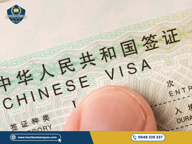 Bảng giá chi tiết dịch vụ xin visa Trung Quốc theo khu vực