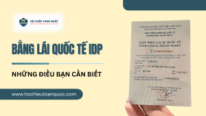 Bằng lái xe quốc tế IDP và những điều bạn cần biết