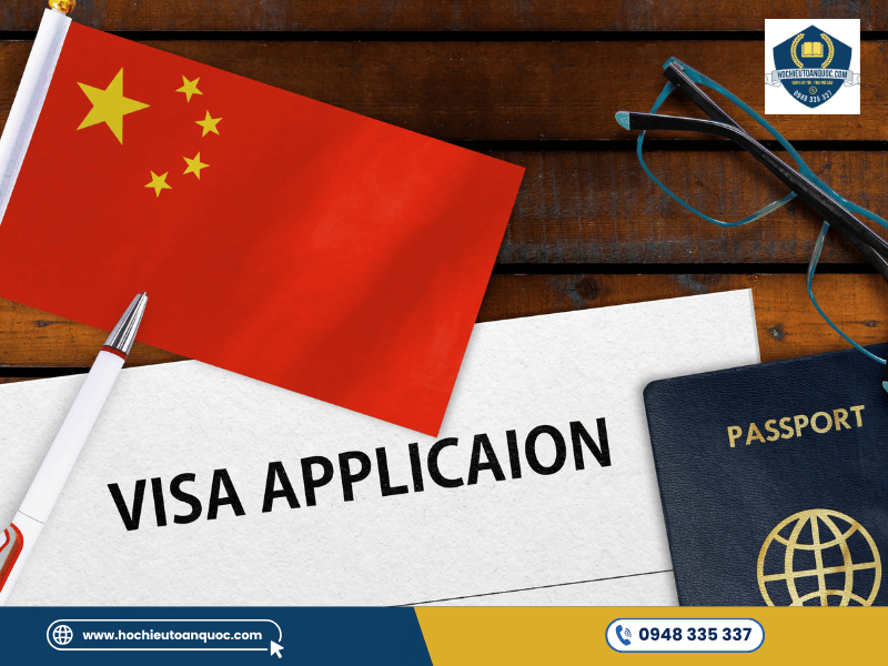 Các bước xử lý hồ sơ xin visa Trung Quốc tại văn phòng Hộ Chiếu Toàn Quốc