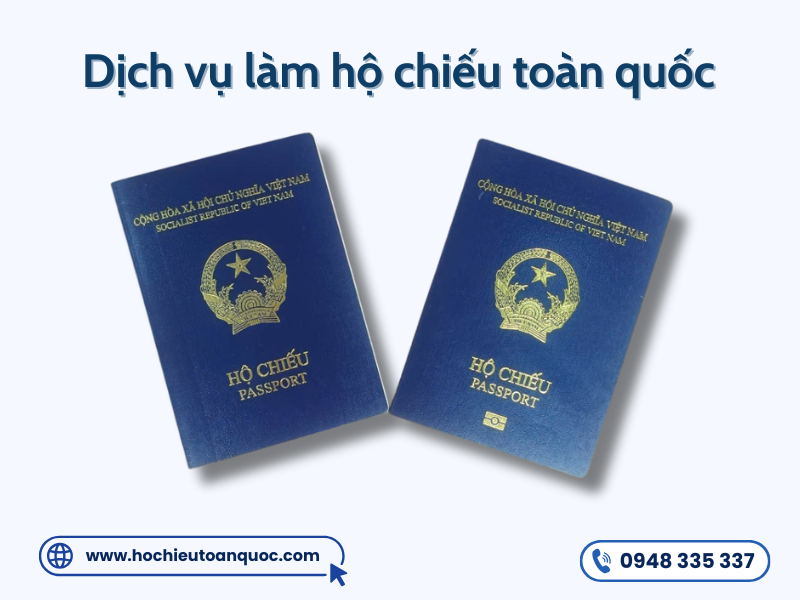 Làm hộ chiếu gắn chip ở đâu? Hướng dẫn đăng ký từ A đến Z Dịch vụ làm hộ chiếu trên toàn quốc uy tín và nhanh chóng