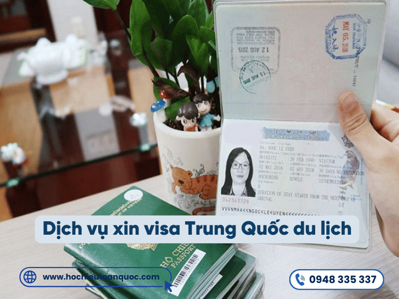Hồ sơ xin visa Trung Quốc du lịch đầy đủ gồm hộ chiếu, ảnh thẻ và lịch trình