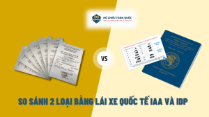 So sánh 2 loại bằng lái xe quốc tế IAA và IDP