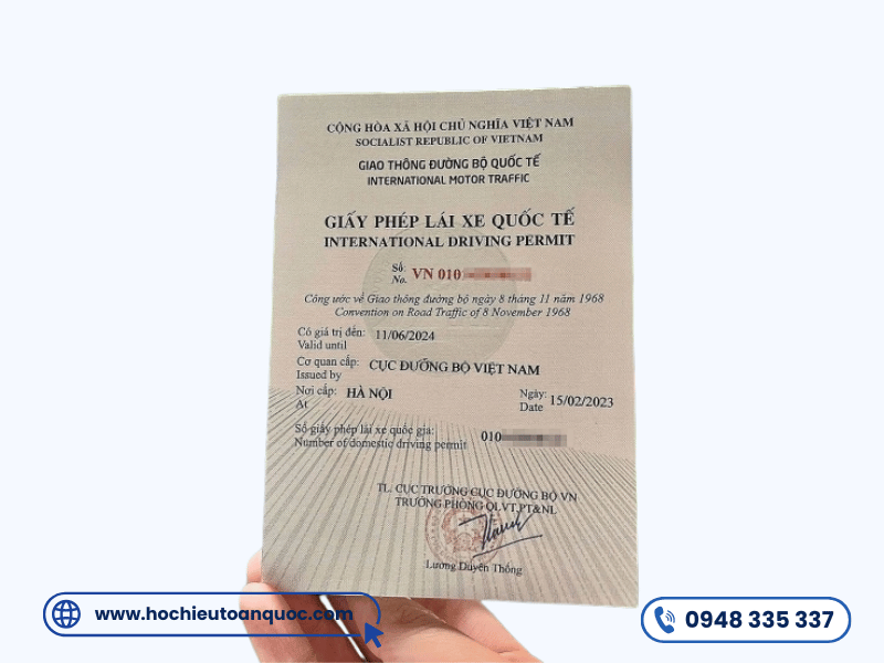 Bằng lái xe quốc tế IDP và những điều bạn cần biết Sử dụng bằng lái xe IDP tại Việt Nam và các quy định liên quan